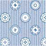 Dollhouse Miniature Wallpaper: China Blue